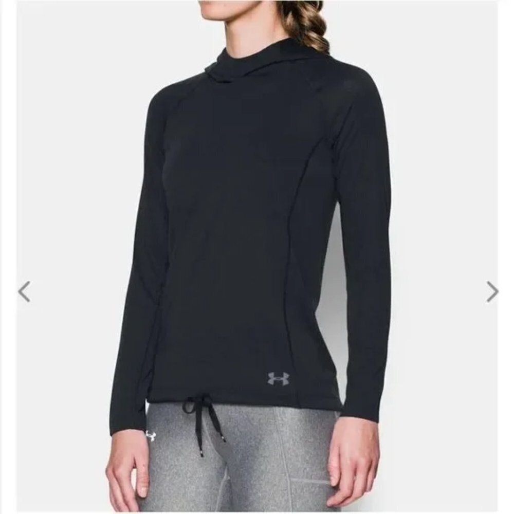 Under Armour Women's Threadborne Train Hoodie Black Size Small